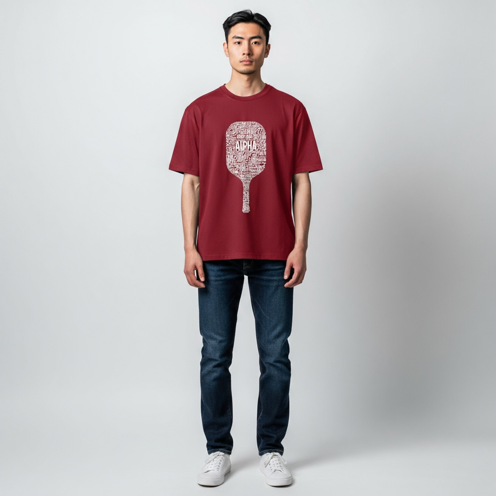Alpha Pickleball Paddle Dri-fit T-Shirt