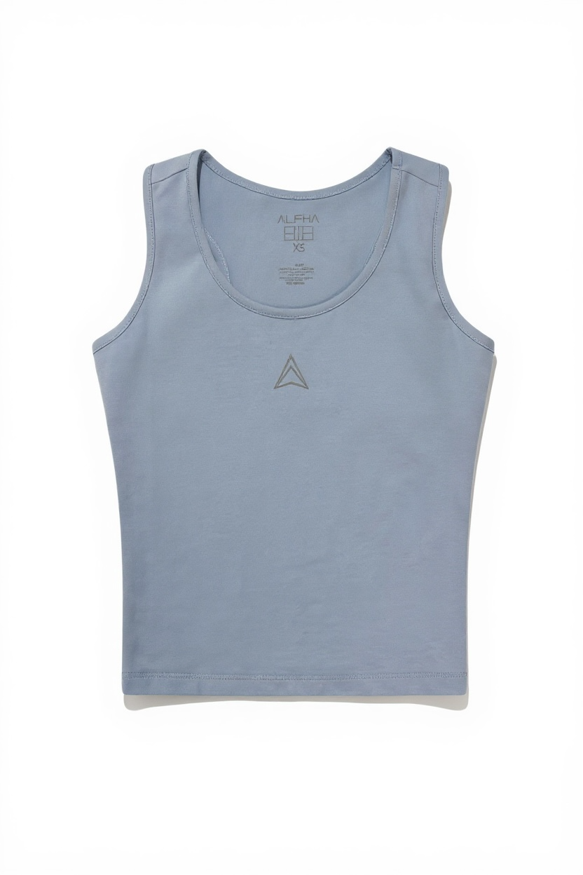 Alpha Women’s Cropped Tank Top