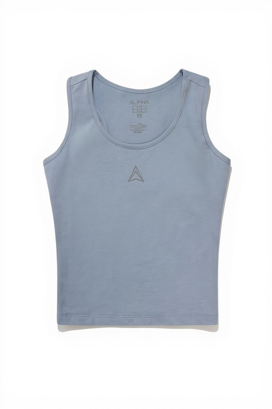 Alpha Women’s Cropped Tank Top