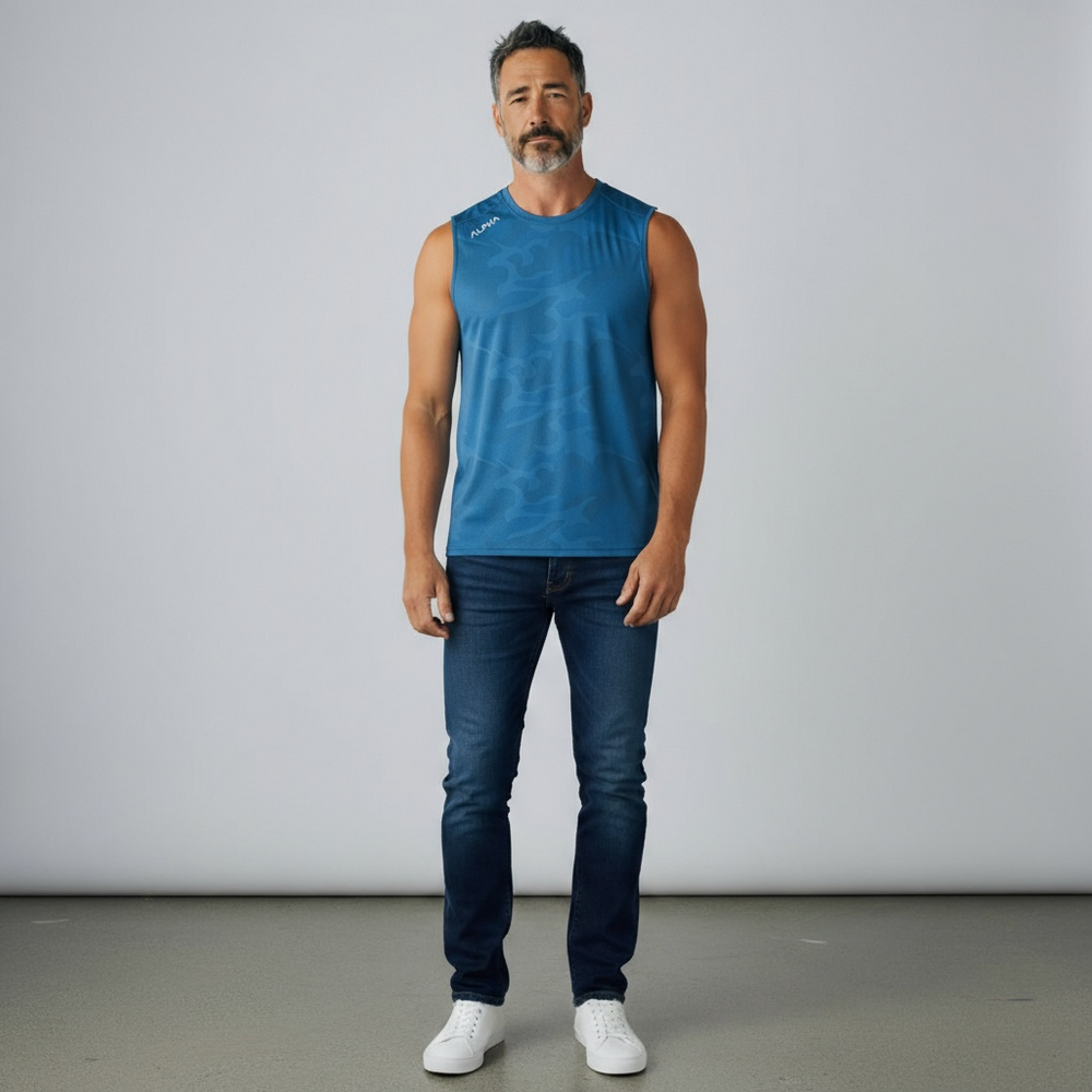 Alpha Men’s Tech Tank Top — Shop at Pickleball Paddles US