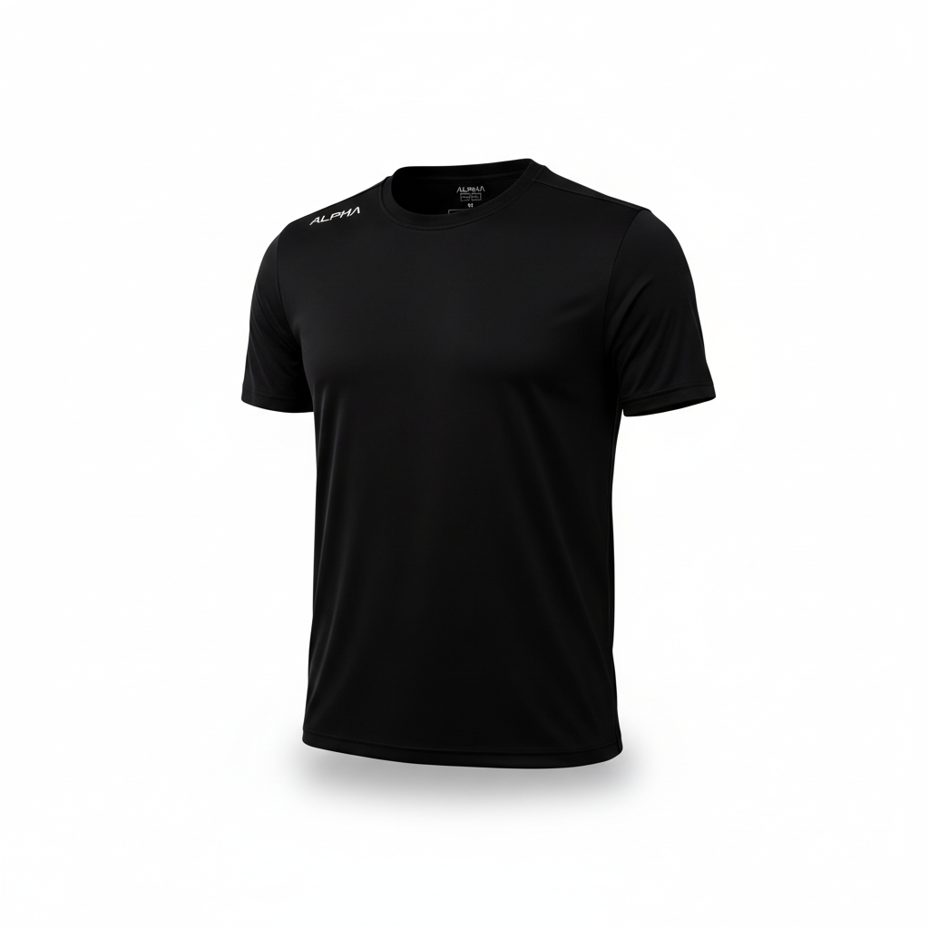 Alpha Men’s Tech Shirt — Side View