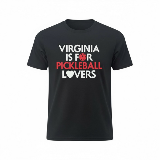 Virginia Is For Pickleball Lovers Cotton T-Shirt