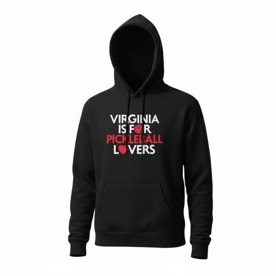 Virginia Is For Pickleball Lovers Heavy Weight Hoodie