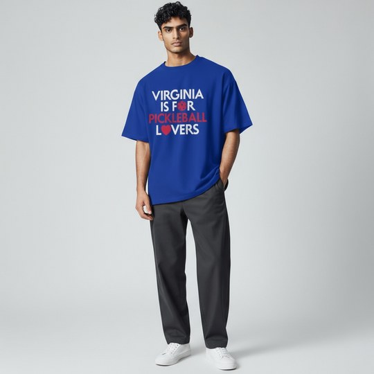 Virginia Is For Pickleball Lovers Cotton T-Shirt