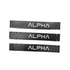 Alpha Pickleball Paddle Edge Tape 23mm Carbon Design (Full length)￼