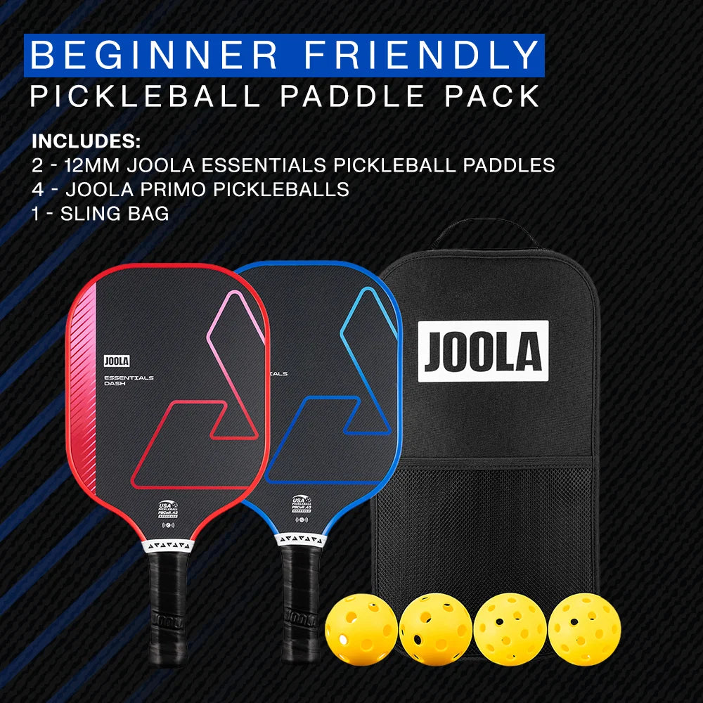 Ensemble de raquettes de pickleball JOOLA BEN JOHNS BLUE LIGHTNING