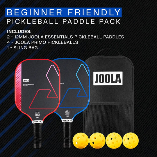 Ensemble de raquettes de pickleball JOOLA BEN JOHNS BLUE LIGHTNING