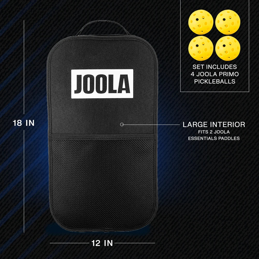 Ensemble de raquettes de pickleball JOOLA BEN JOHNS BLUE LIGHTNING