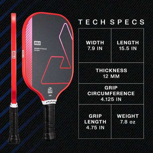 Ensemble de raquettes de pickleball JOOLA BEN JOHNS BLUE LIGHTNING