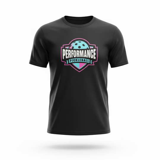 Performance Pickleball Shield Logo Short Sleeve T-Shirt