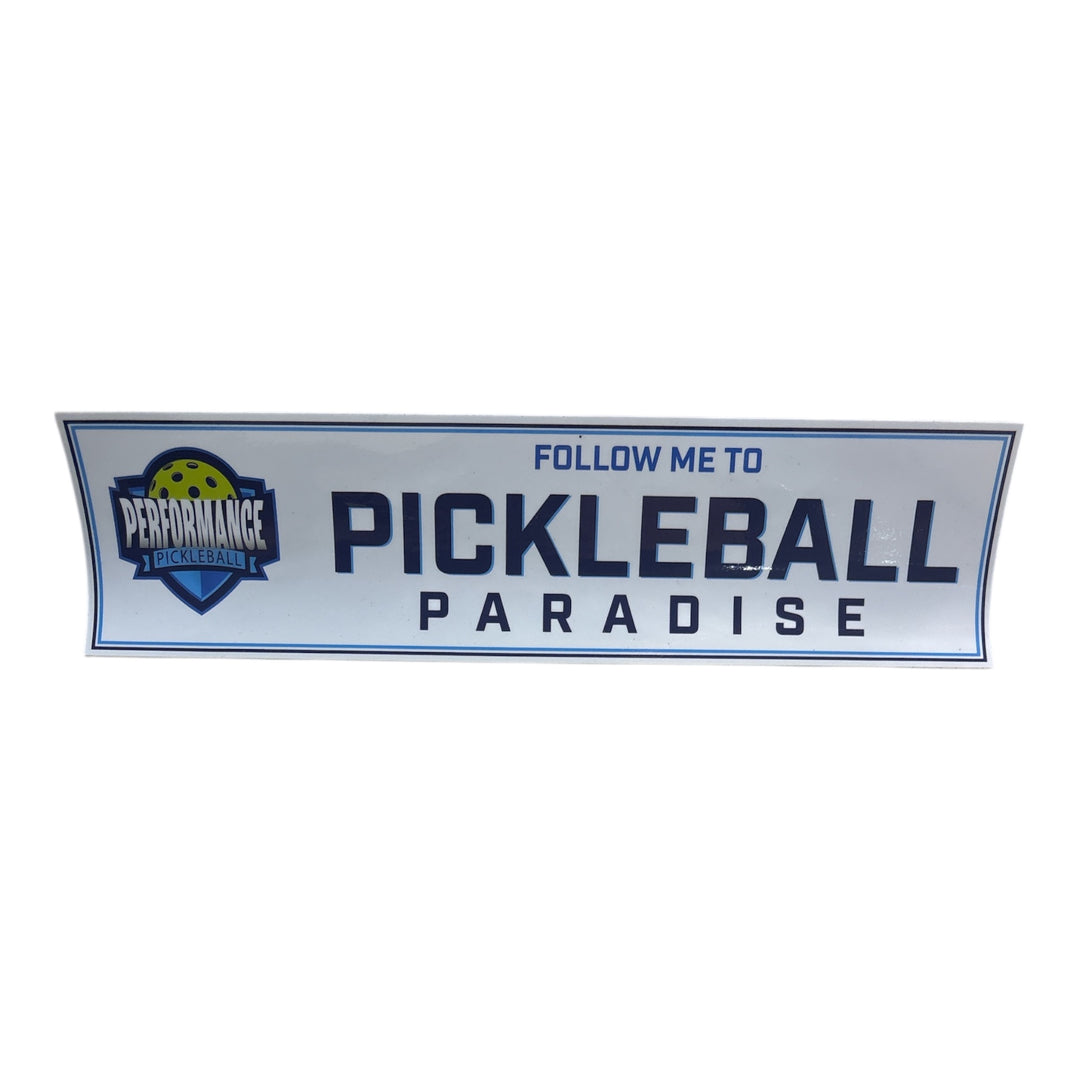 Performance Pickleball Stickers