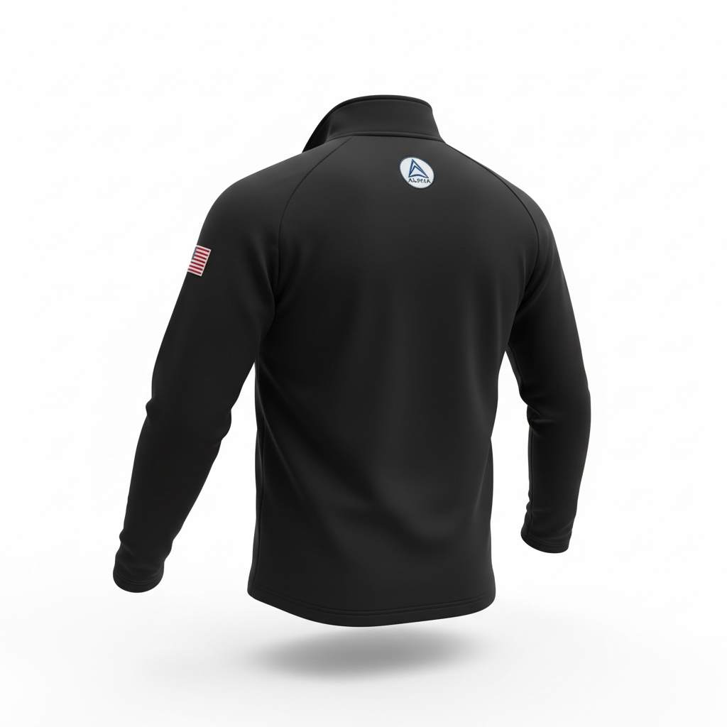 Alpha Performance Pickleball Dri-Fit Jacket – Shield Logo Edition — View 5