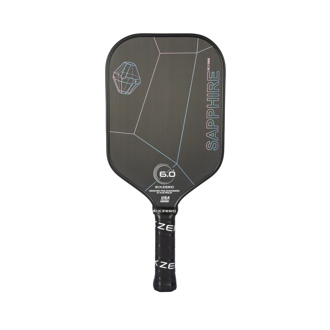 Six Zero Sapphire 2024 13mm Pickleball Paddle