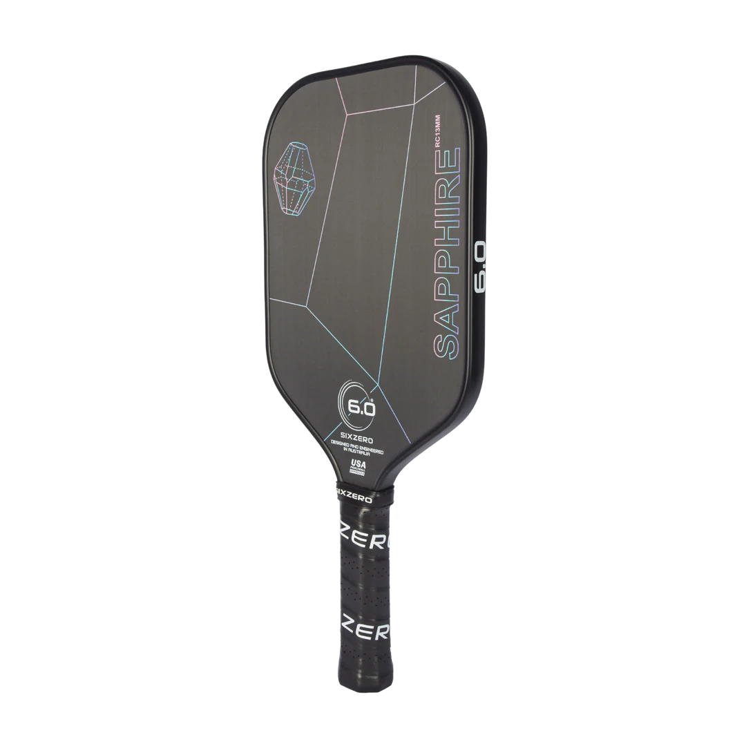 Six Zero Sapphire 13mm Pickleball Paddle