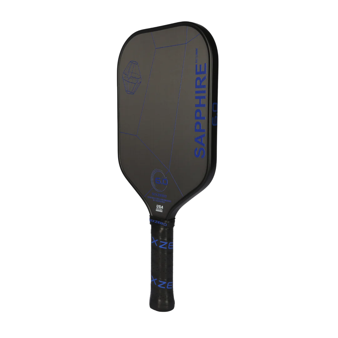 Six Zero Sapphire 2024 13mm Pickleball Paddle