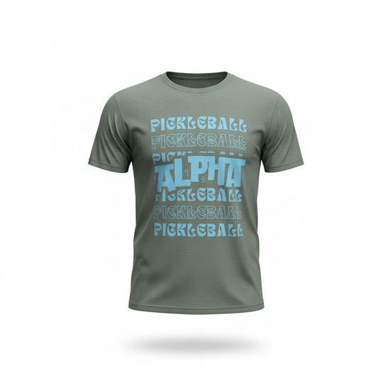 Alpha Pickleball Repeat Soft Feel T-Shirts