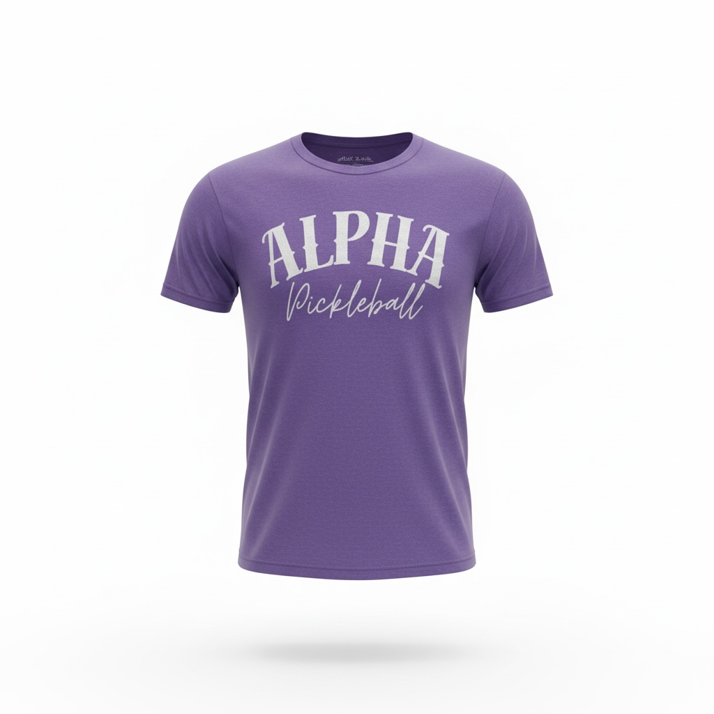 Alpha Pickleball Signature Soft Feel T-Shirts