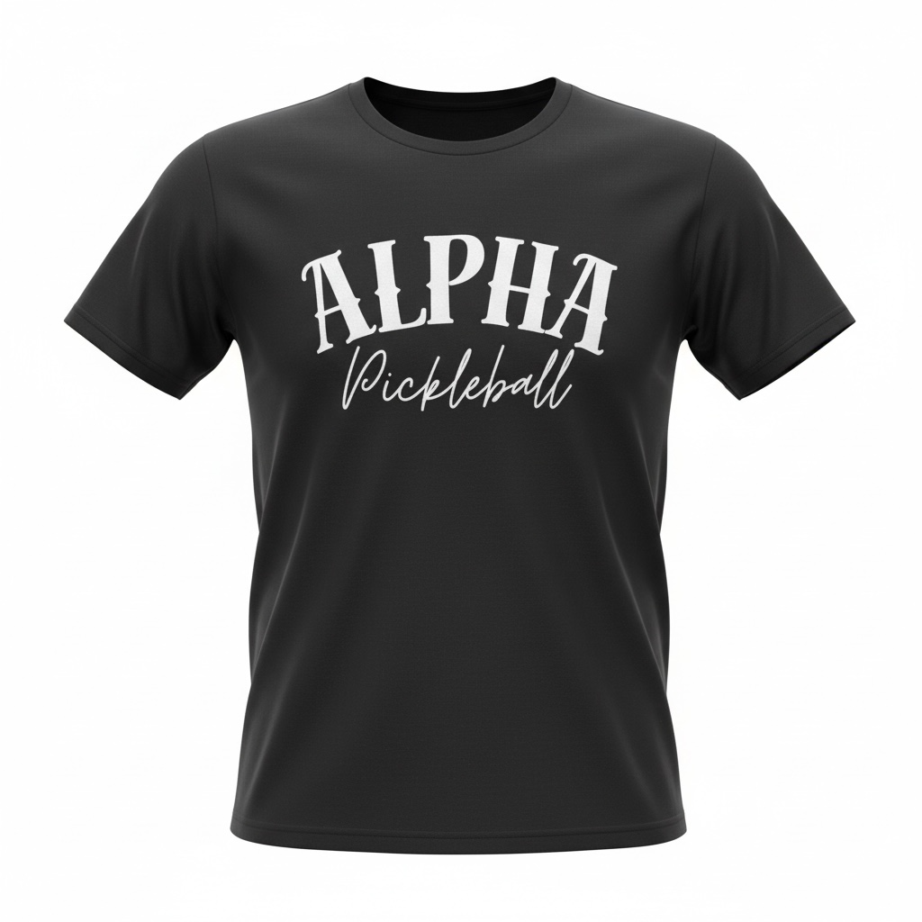 Alpha Pickleball Signature Soft Feel T-Shirts
