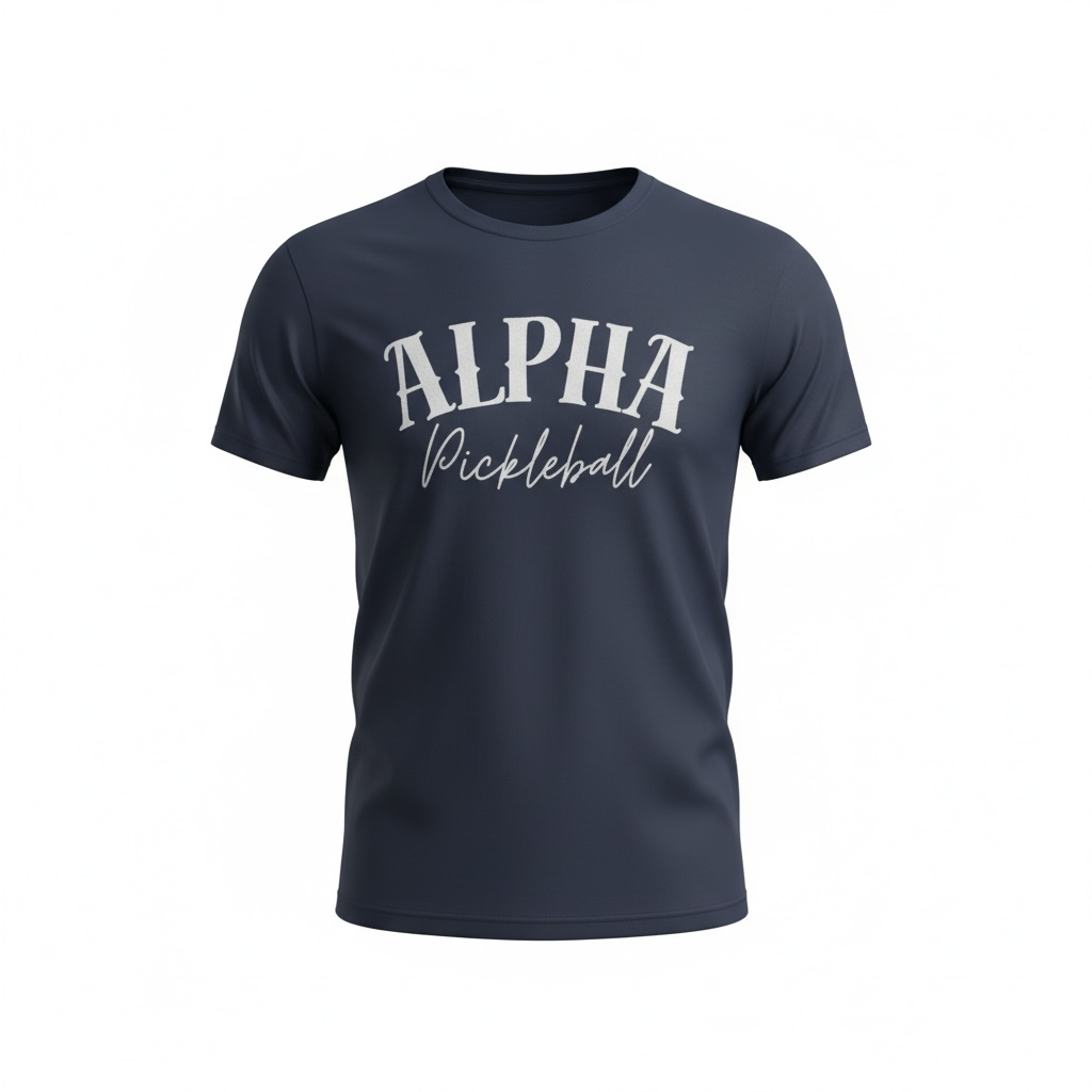 Alpha Pickleball Signature Soft Feel T-Shirts