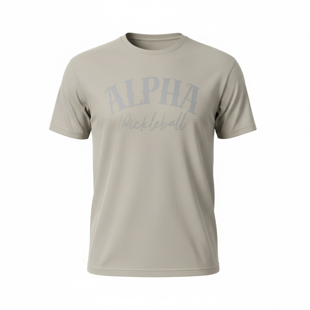 Alpha Pickleball Signature Soft Feel T-Shirts
