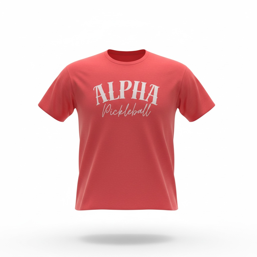 Alpha Pickleball Signature Soft Feel T-Shirts