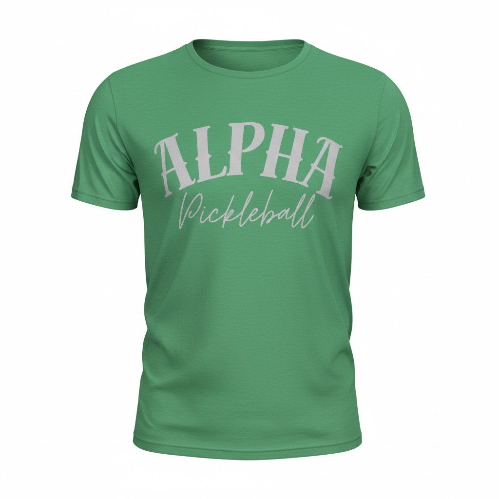 Alpha Pickleball Signature Soft Feel T-Shirts
