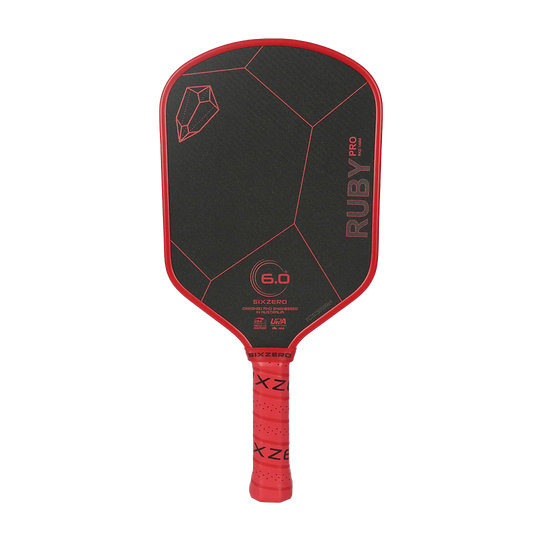 Six Zero Ruby Pro 14mm Pickleball Paddle