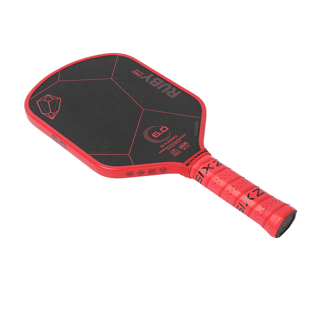 Six Zero Ruby Pro 14mm Pickleball Paddle