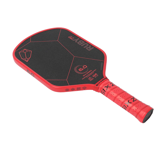 Six Zero Ruby Pro 14mm Pickleball Paddle