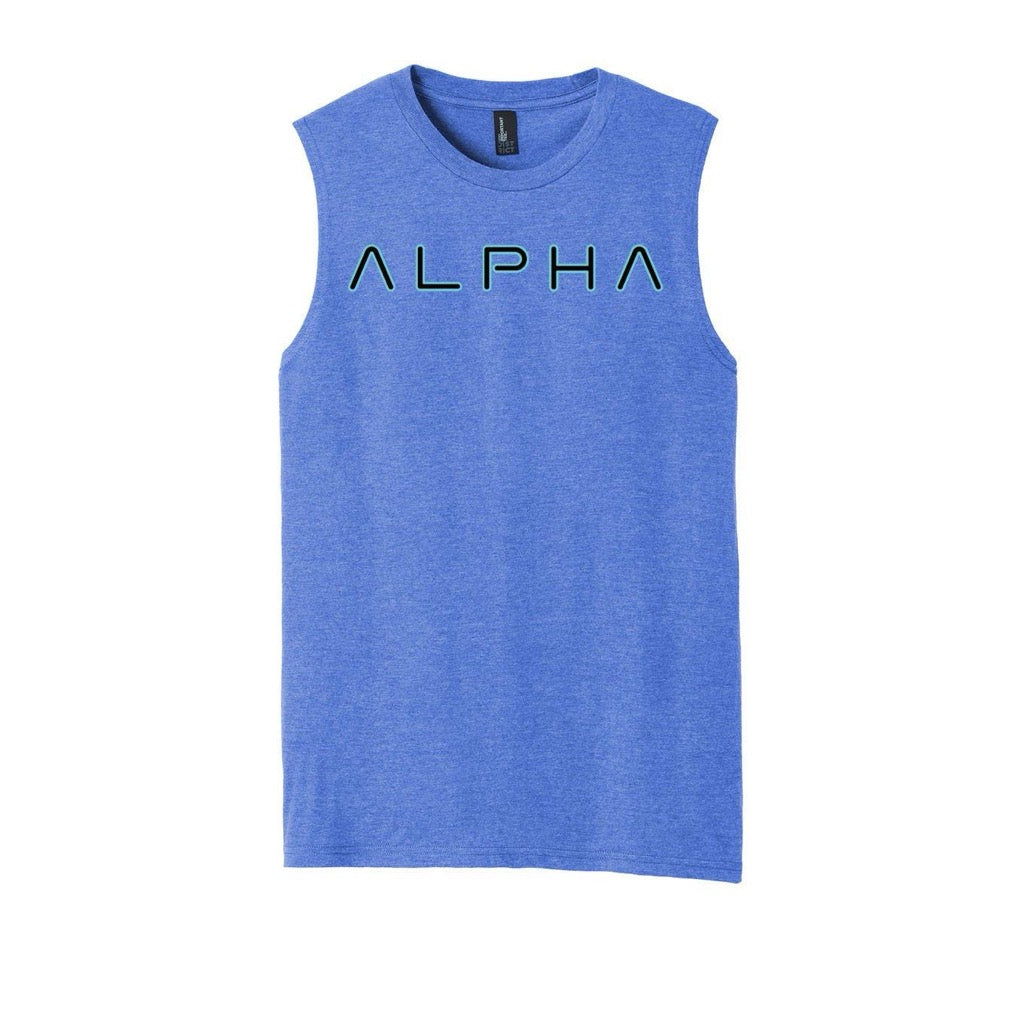 Alpha Men's Pickleball Muscle Tank — Shop Pickleball Paddles US