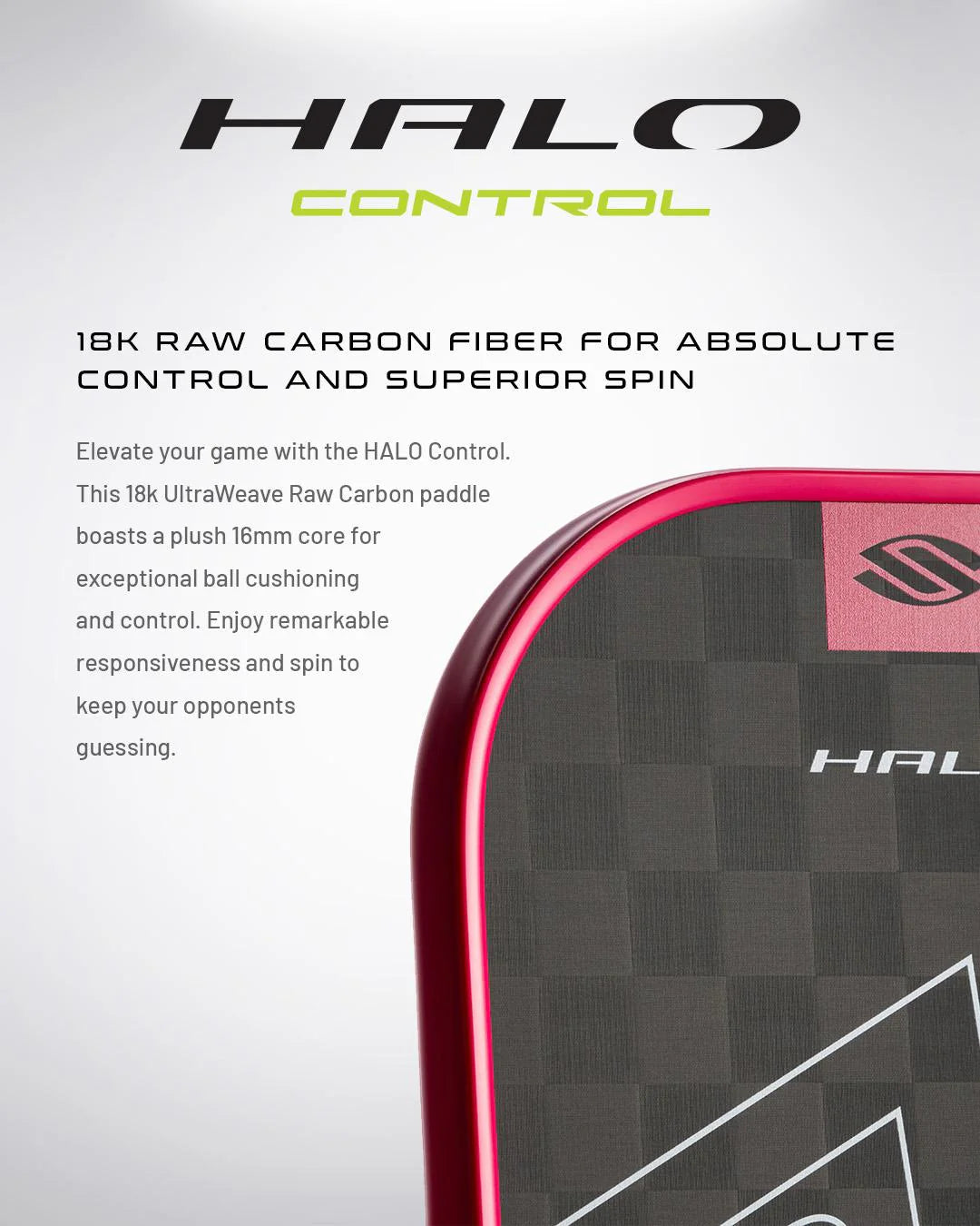Selkirk SLK Halo Control XL Pickleball Paddle
