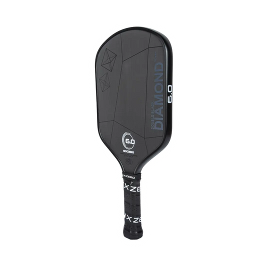 Six Zero Double Black Diamond Control Pickleball Paddle — Detail View