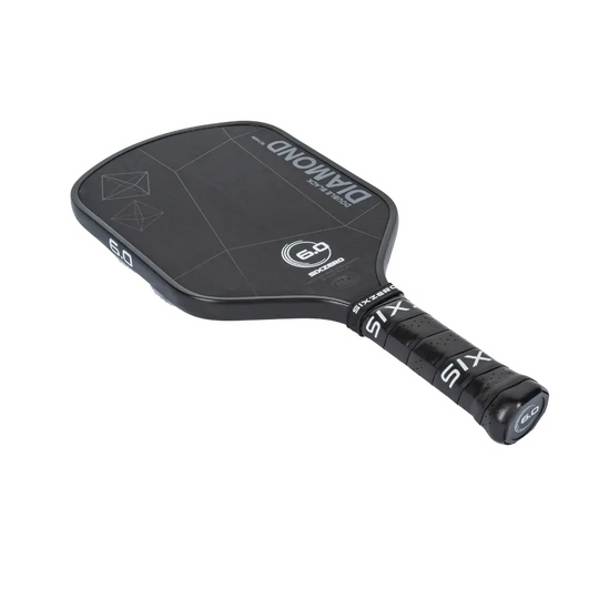 Six Zero Double Black Diamond Control Pickleball Paddle — Side View