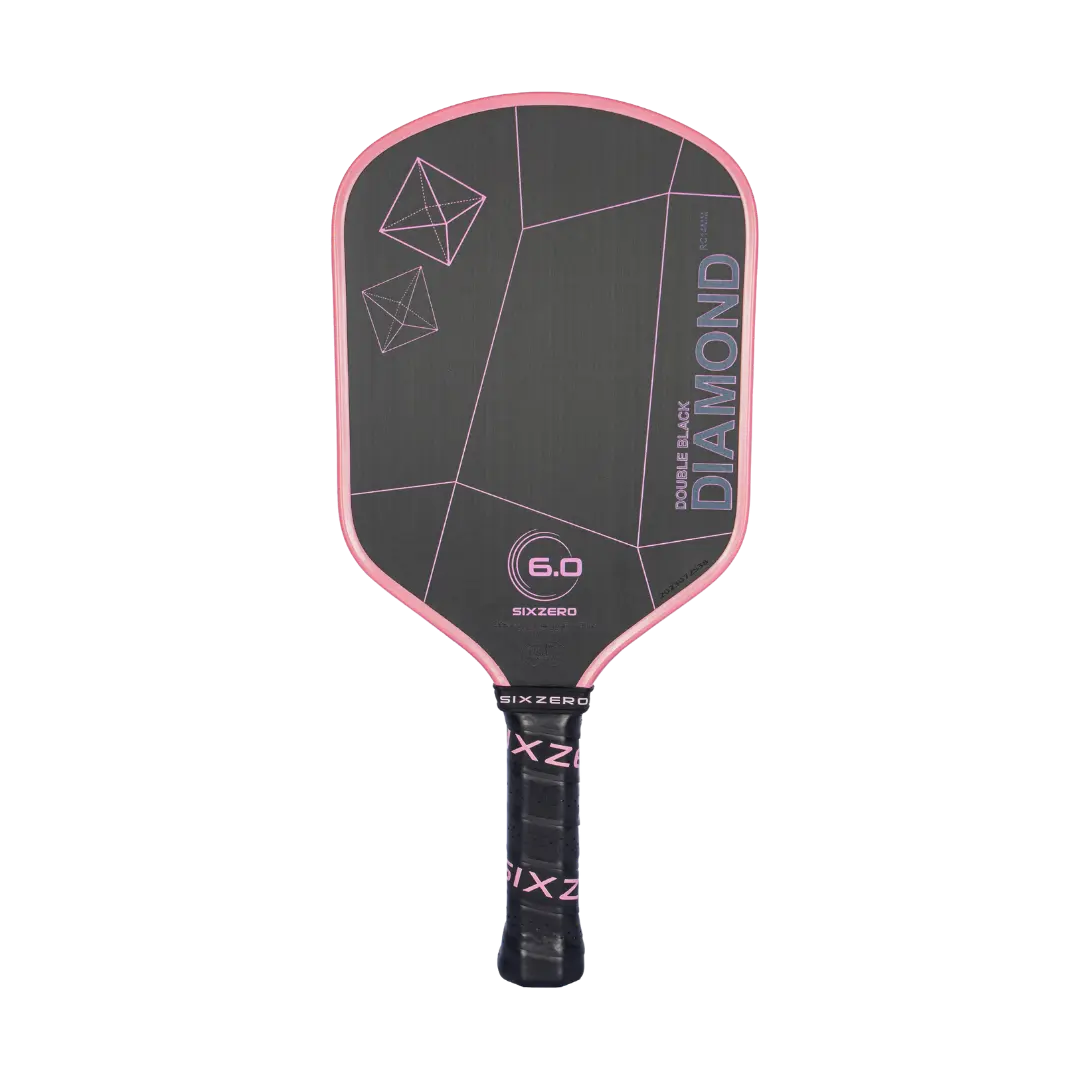 Six Zero Double Black Diamond Control 14mm Pickleball Paddle