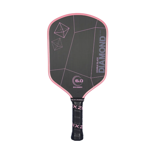 Six Zero Double Black Diamond Control 14mm Pickleball Paddle