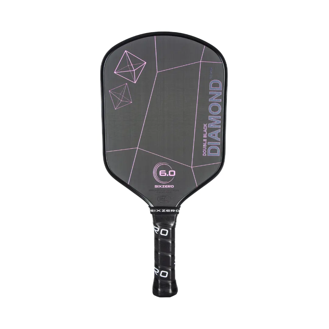 Six Zero Double Black Diamond Control 14mm Pickleball Paddle