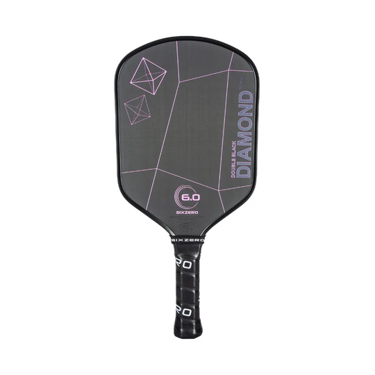 Six Zero Double Black Diamond Control 14mm Pickleball Paddle