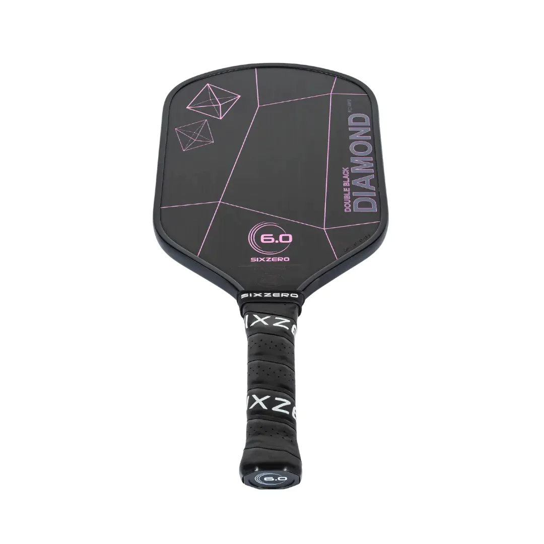 Six Zero Double Black Diamond Control 14mm Pickleball Paddle