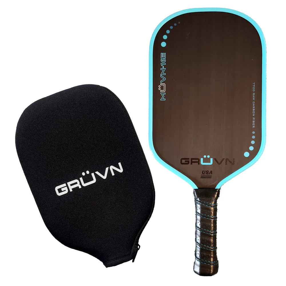 GRUVN MUVN-16E Thermoformed Elongated Pickleball Paddle — Shop Pickleball Paddles US