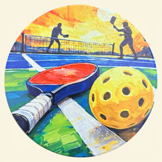Pickleball Ceramic Coasters (4 for $29.97) — View 5