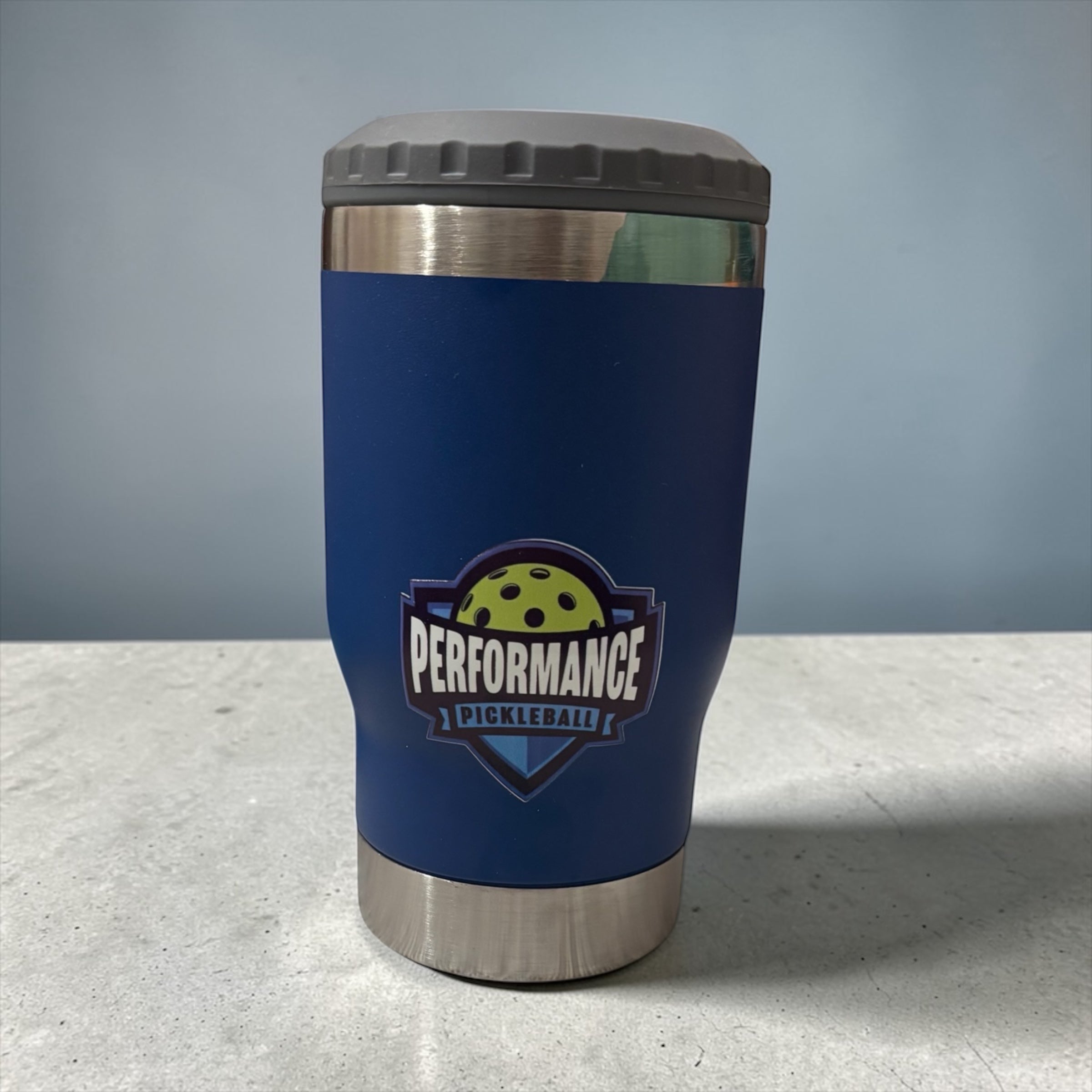 Performance Pickleball Universal Drink Cooler – Can, Bottle & Tumbler (Built-In Bottle — View 1