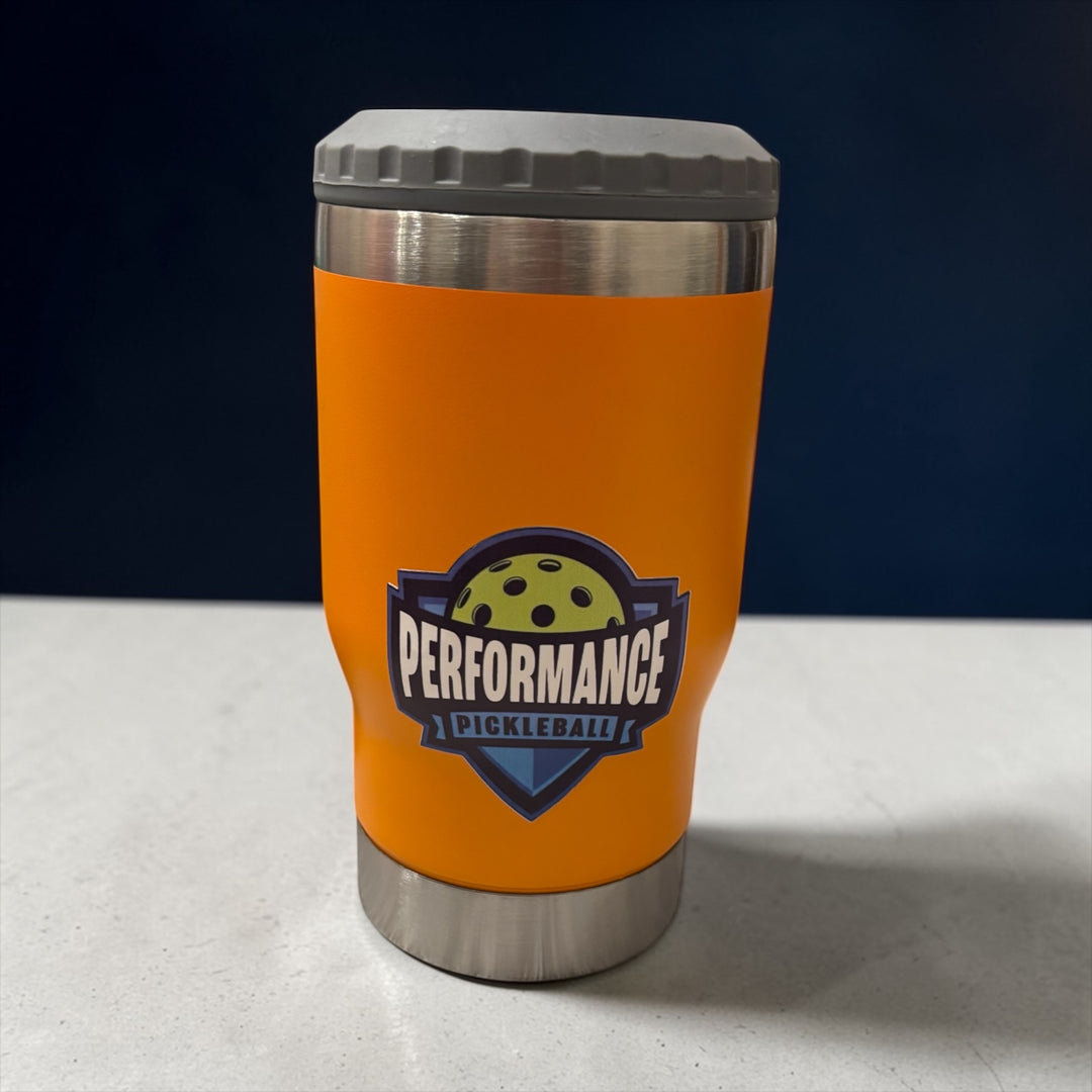 Performance Pickleball Universal Drink Cooler – Can, Bottle & Tumbler (Built-In Bottle Opener)