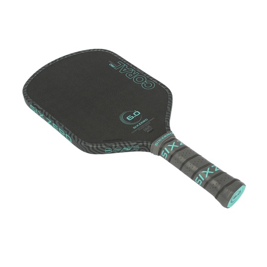 Six Zero Coral Pro 16mm Hybrid UPA Pickleball Paddle