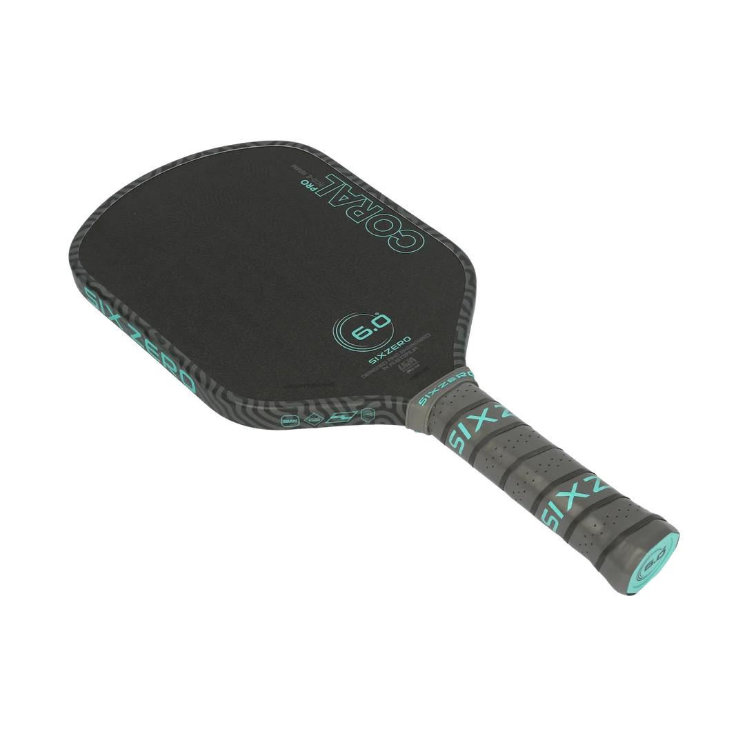 Six Zero Coral Pro 16mm Elongated UPA Pickleball Paddle
