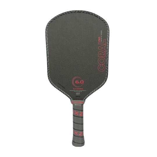 Six Zero Coral Pro 16mm Elongated UPA Pickleball Paddle