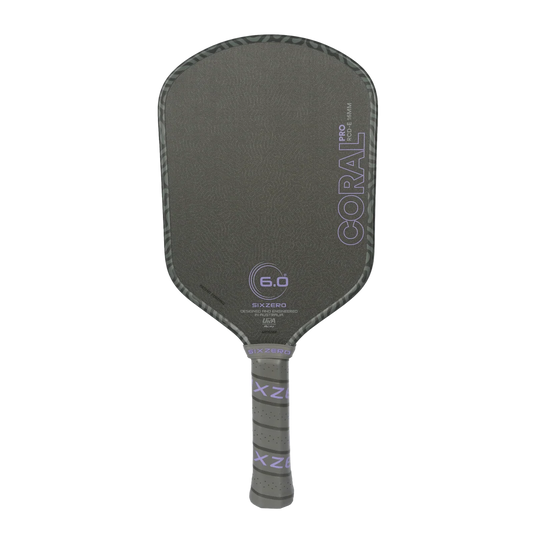 Six Zero Coral Pro 16mm Elongated UPA Pickleball Paddle