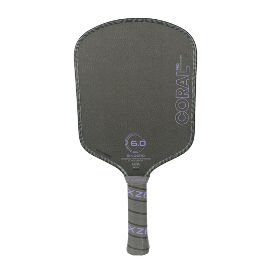 Six Zero Coral Pro 16mm Widebody UPA Pickleball Paddle