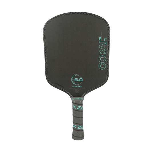 Six Zero Coral Pro 16mm Widebody UPA Pickleball Paddle