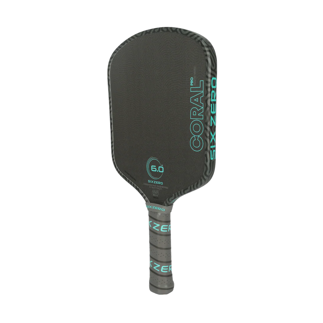 Six Zero Coral Pro 16mm Widebody UPA Pickleball Paddle