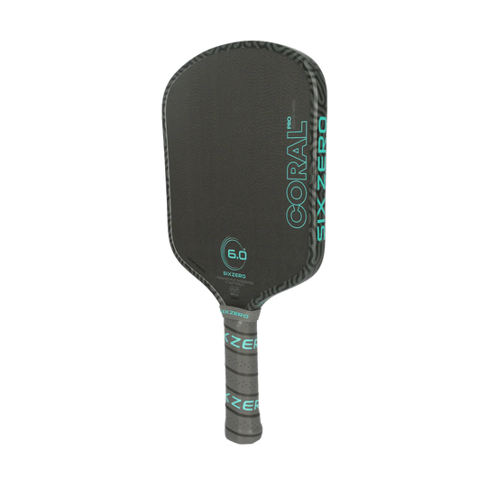 Six Zero Coral Pro 16mm Widebody UPA Pickleball Paddle